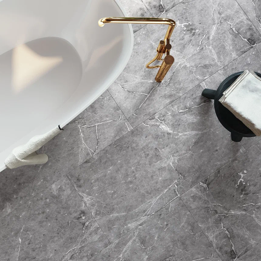 SPC ламинат "Invictus" Hudson Stone Silver (907*450*6мм) — купить в Белгороде