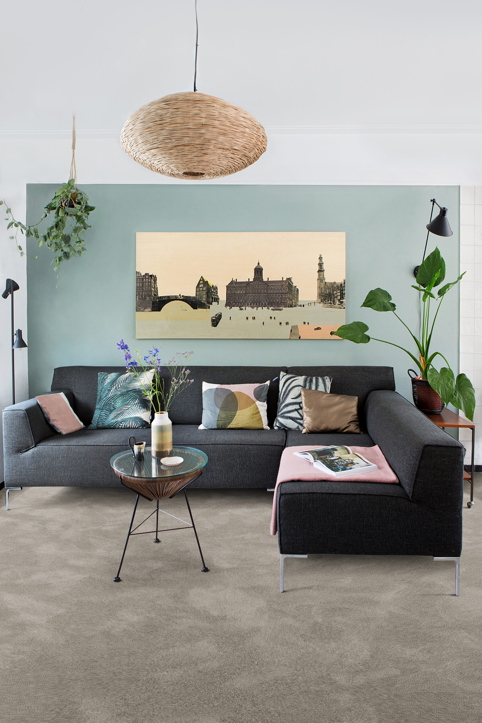 Ковровое покрытие "Bonkeel" Brooklyn Plain 39 (ширина 4м) — купить в Белгороде