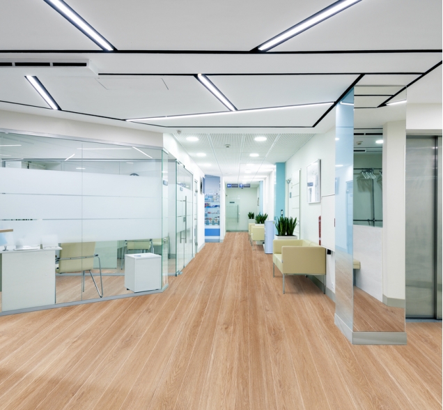 SPC ламинат "CronaFloor" Wood 4V Дуб Монтара (1200*180*4 мм) — купить в Белгороде