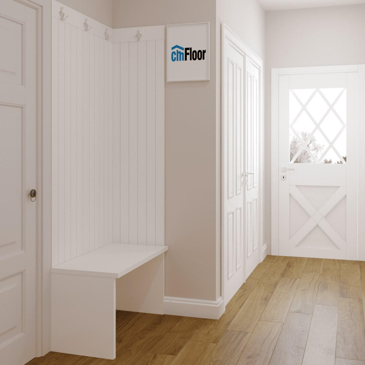 Виниловое напольное покрытие ScandiWood 04 Орех Американский (180*1220*5 мм) — купить в Белгороде