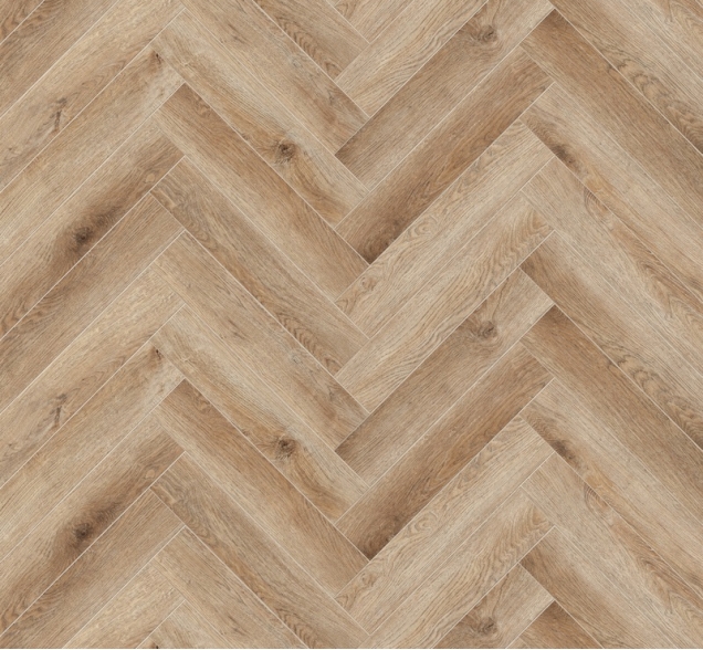 Виниловый ламинат SPC "Cronafloor" Herringbone Дуб Монпелье (640*128*4,5 мм) — купить в Белгороде