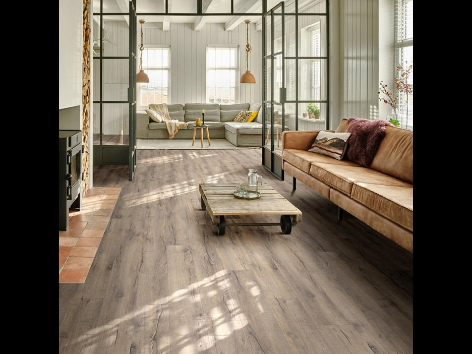 Замковая ПВХ плитка Highland Oak 869 (1251*189*5 мм) — купить в Белгороде