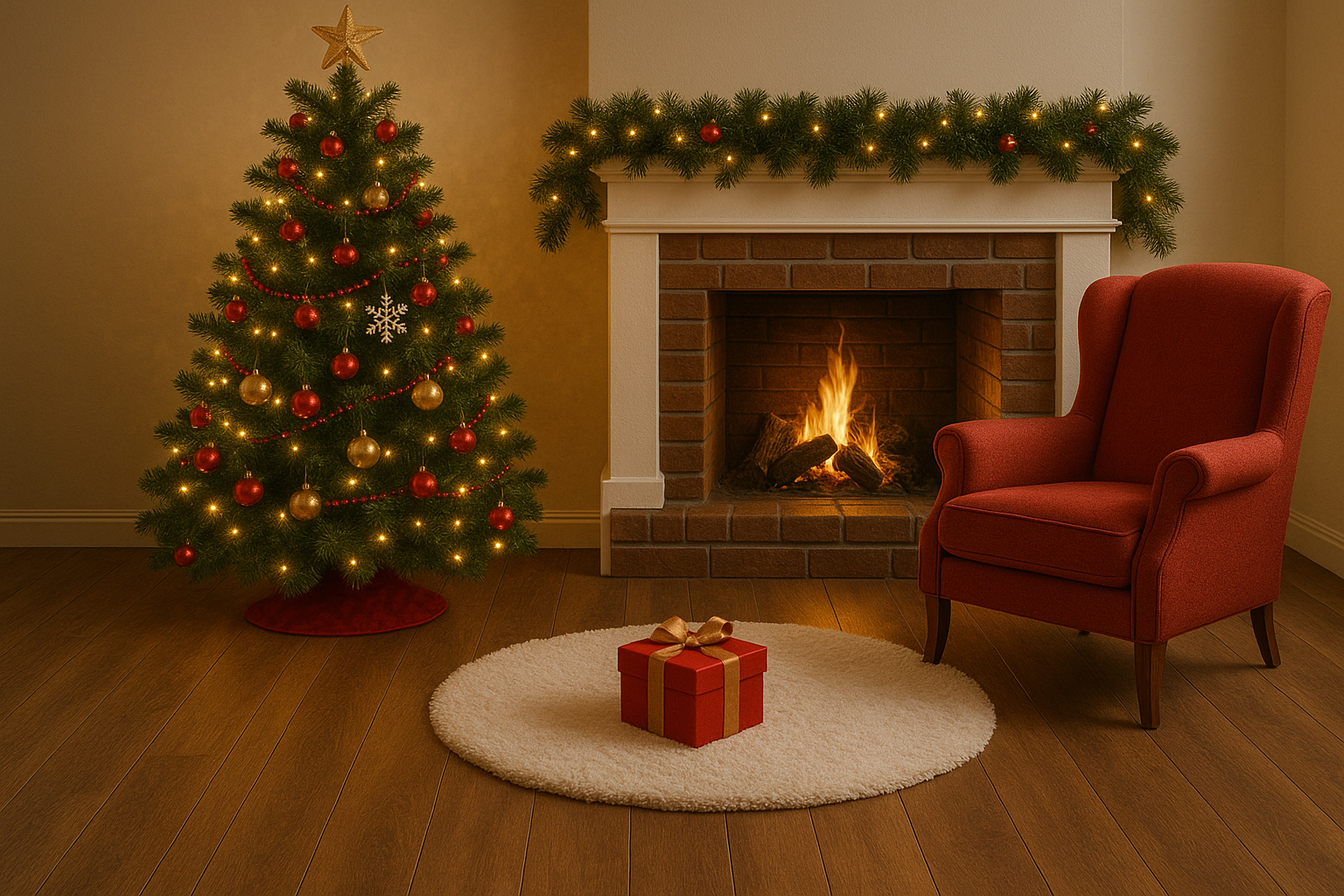 С наступающим Новым Годом и Рождеством!