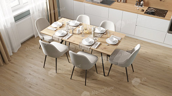 SPC Ламинат "Alpine Floor" Ларго (1220*183*4 мм) — фото и характеристики